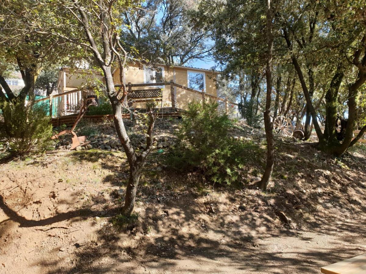 Le Domaine du Naizadou chalet lou grilh La Barriére Exterior foto